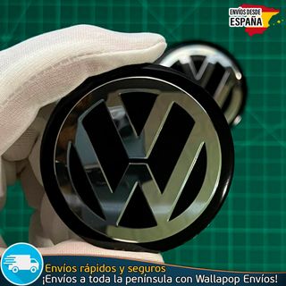 X4 Emblemas Volkswagen 60mm Pegatinas Tapacubos