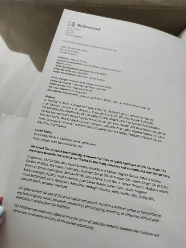 The Big Picture. B1. Richmond