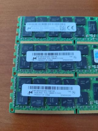 DIMMs 16Gb 2RX4 PC3L-1800R-11-13-E2