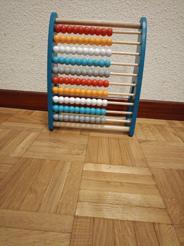 Ábaco de madera 