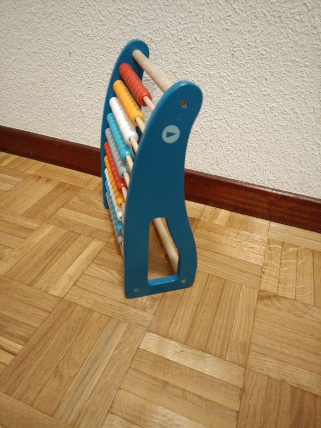 Ábaco de madera 