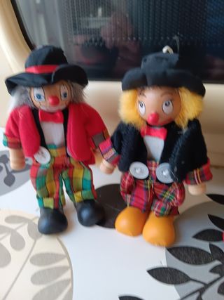 Muñecas y Payasitos de TRAPO