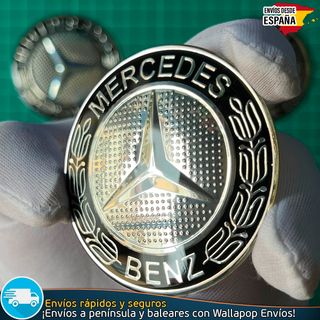 X4 Emblemas Mercedes Benz 65mm Pegatinas Tapacubos