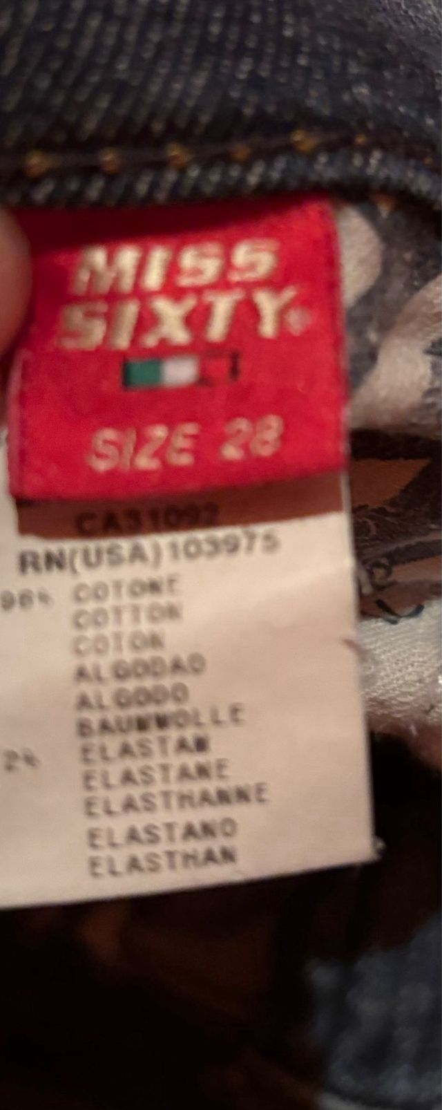 Jeans donna miss sixty
