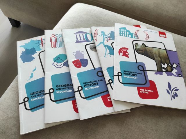 Geography and history Secondary. 5 libro