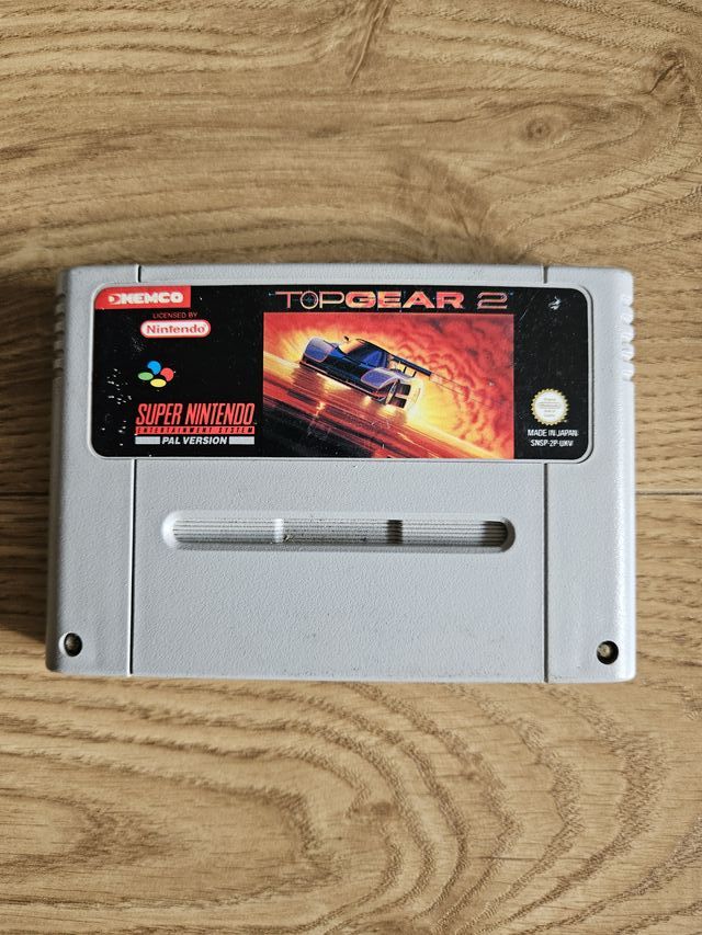 Juego Top Gear 2 SNES