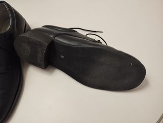 Zapato comunión niño azul marino