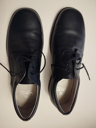 Zapato comunión niño azul marino