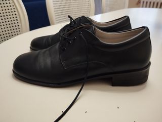 Zapato comunión niño azul marino