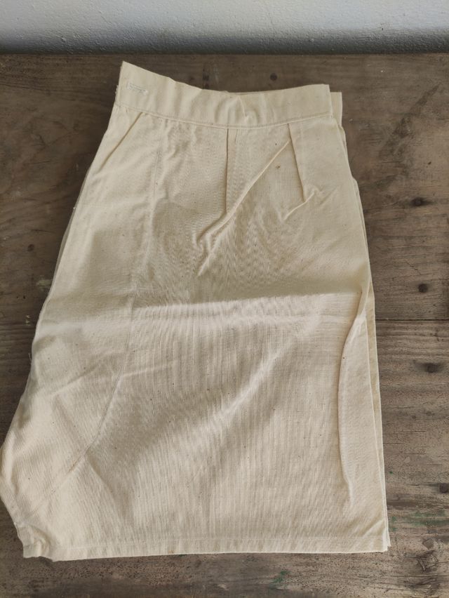 Calzón antiguo de lino fino 