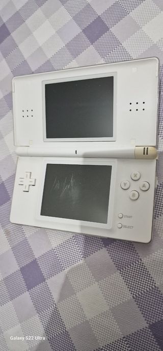 Nintendo ds lite bianco