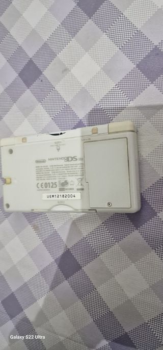 Nintendo ds lite bianco