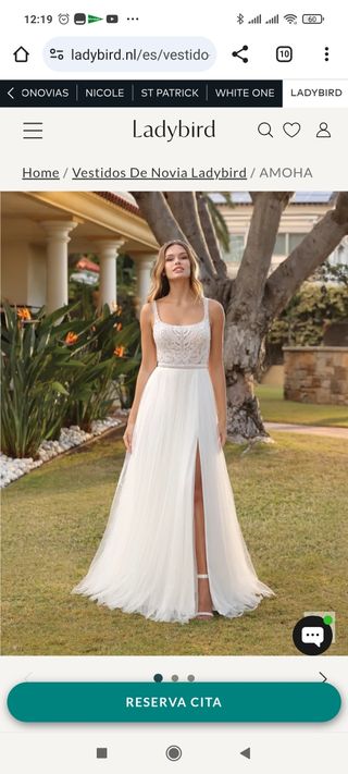 Vestido novia Ladybird Amoha 36-38