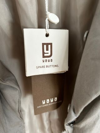 ELEGANTE CHAQUETA ENTRETIEMPO MUJER MARCA YAYA