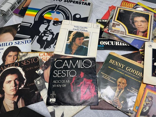 Vinilos 33 y 45 rpm  Lote; Camilo Sesto y mas