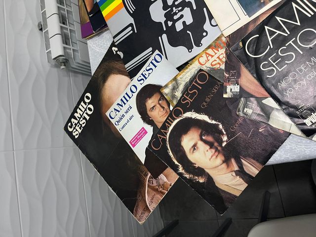 Vinilos 33 y 45 rpm  Lote; Camilo Sesto y mas