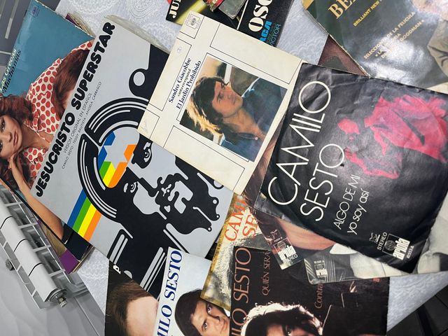 Vinilos 33 y 45 rpm  Lote; Camilo Sesto y mas