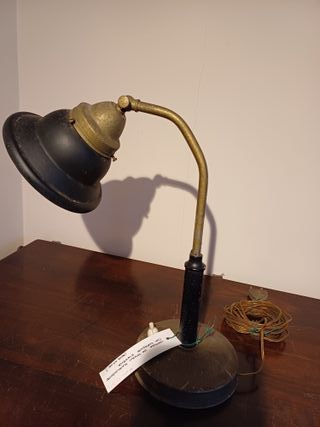 lampada da tavolo anni 50 originale