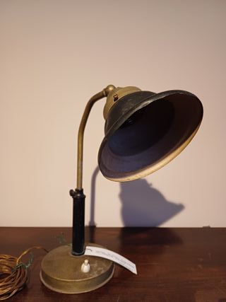 lampada da tavolo anni 50 originale