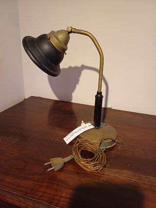 lampada da tavolo anni 50 originale