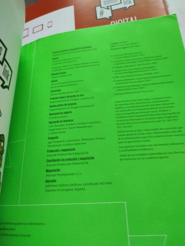 Eso 1. Biología y geología. Edelvives