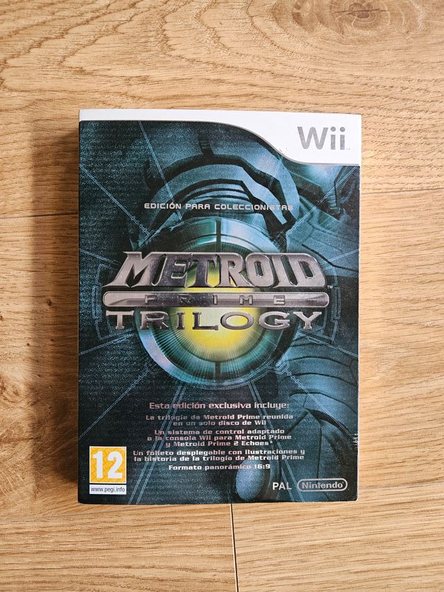 Juego Metroid Prime Trilogy Wii.
