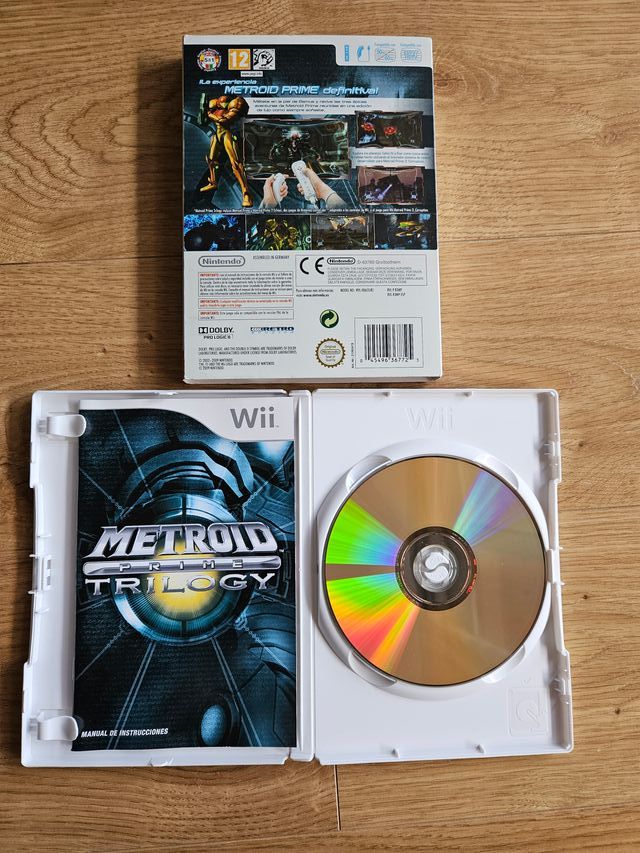 Juego Metroid Prime Trilogy Wii.