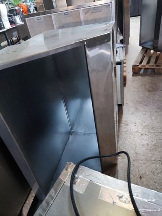 CAMPANA INDUSTRIAL DE ACERO ANCHA 1M