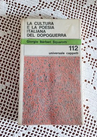 La cultura e la poesia Italiana del dopoguerra" 