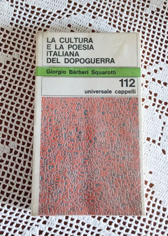 La cultura e la poesia Italiana del dopoguerra"