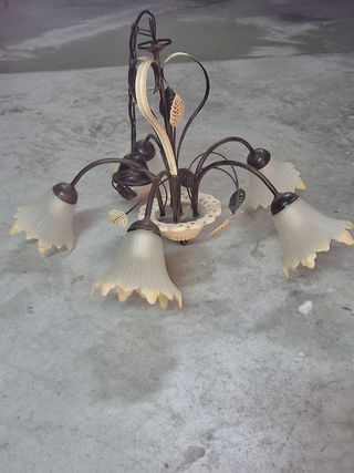 Lámparas de forja