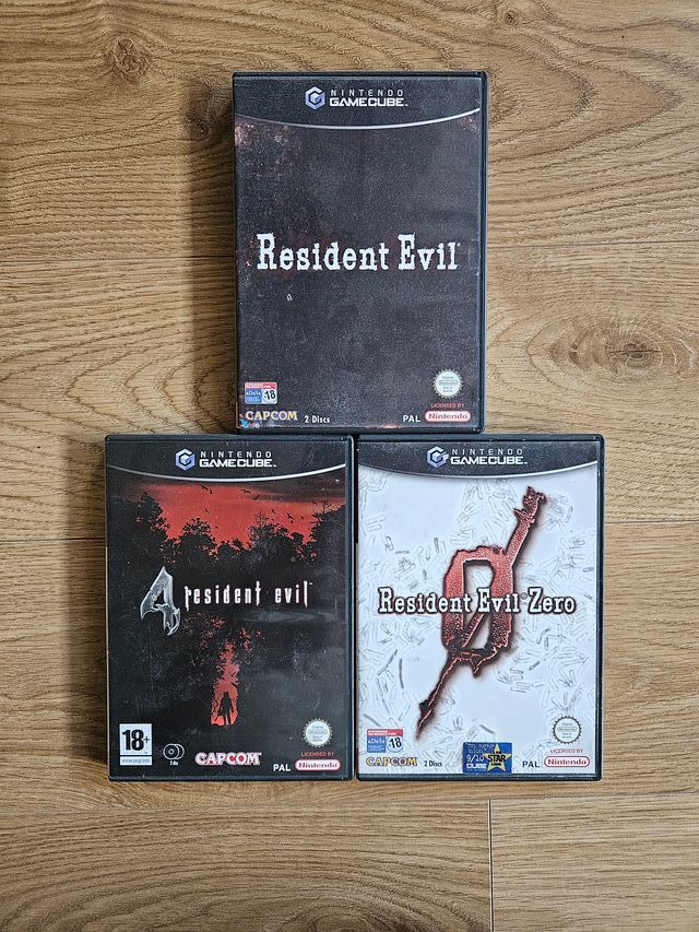 Pack 3 Resident Evil Game Cube PAL