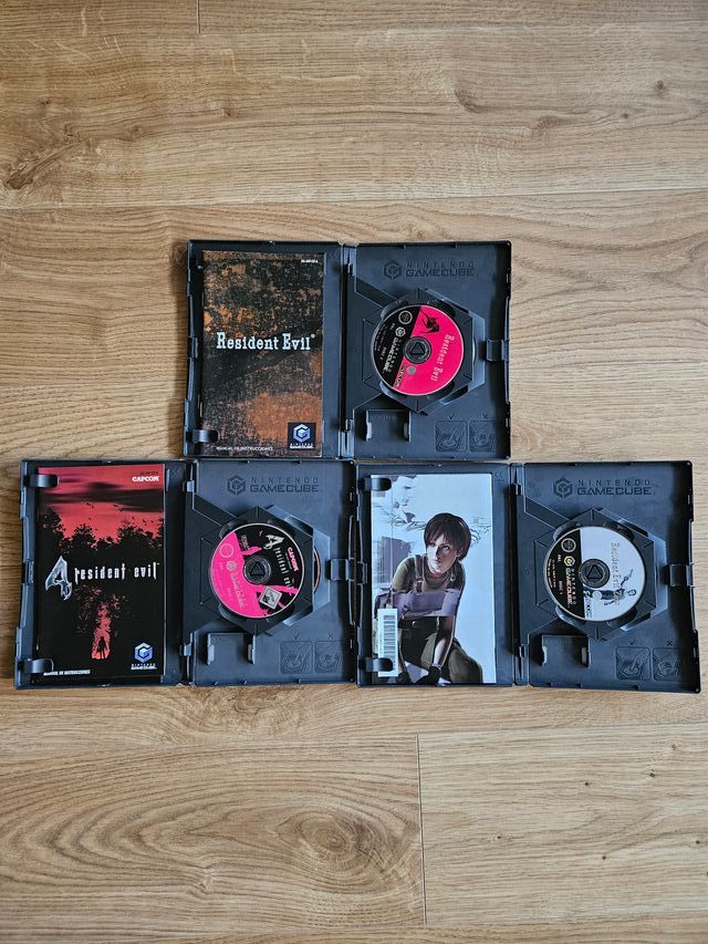 Pack 3 Resident Evil Game Cube PAL