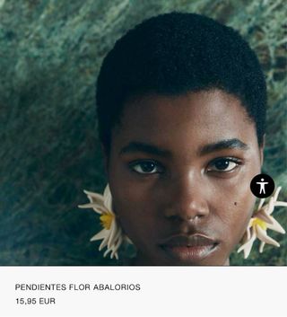 PENDIENTES FLOR ABALORIOS