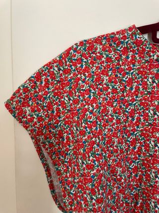 Top Zara flores 
