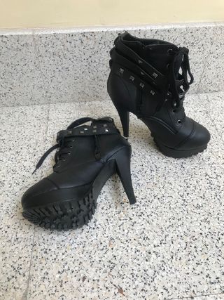 Botines de tacón