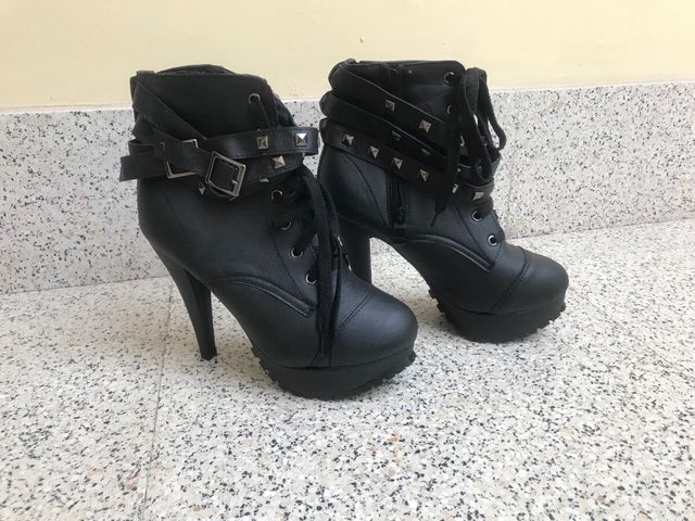 Botines de tacón