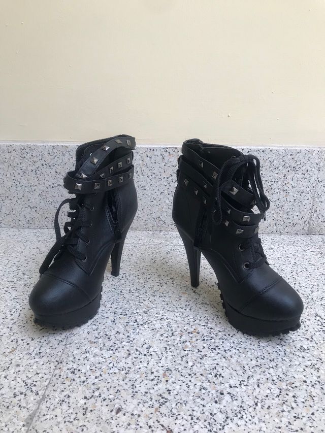 Botines de tacón