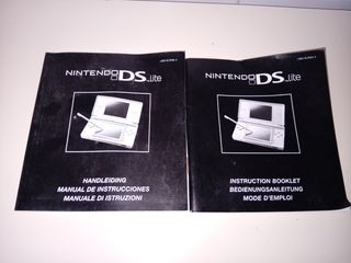 Manuales Nintendo DS Lite