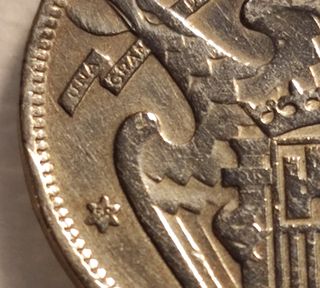 F20 Moneda 25 pesetas Franco 1957 58 MBC