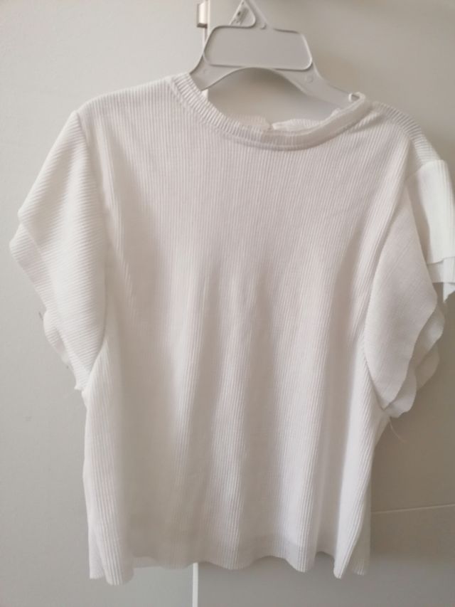 Camiseta blanca Mango