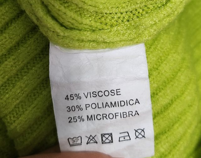 Maglione verde acido