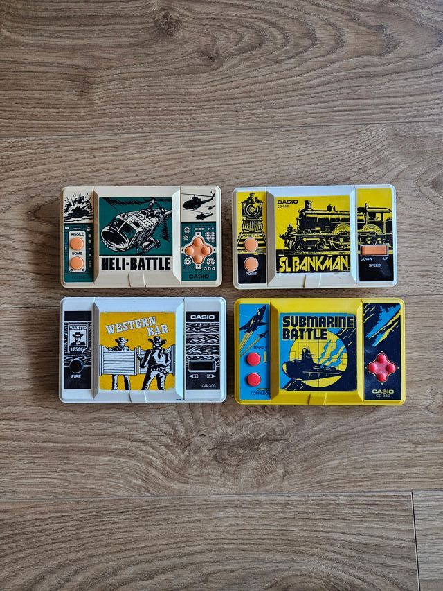 Espectacular Pack retro 4 Consolas CASIO 1987