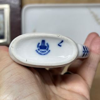 Zwiebelmuster. Faltriquera