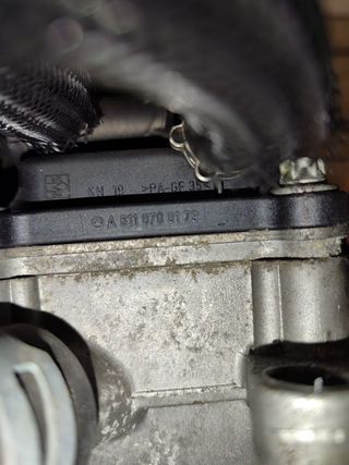 Egr y valvula mercedes c220 w203