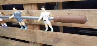 Perchero 3 Muñecos Futbolin Real