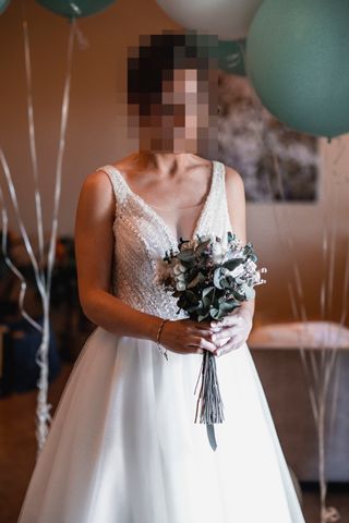 Vestido novia tienda Atelier de bodas