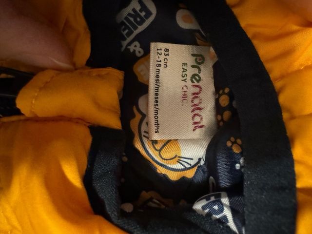 Piumino 100 gr bimbo 