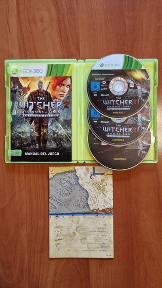 THE WITCHER 2 XBOX 360 COMPLETO PAL ESPAÑA