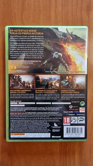 THE WITCHER 2 XBOX 360 COMPLETO PAL ESPAÑA